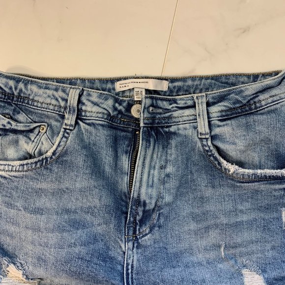 ZARA - SKINNY JEAN (DISTRESSED) - Size US 4 - Picture 5 of 5